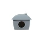 Maison pour hamster plastique zolux gris Maison pour hamster plastique zolux gris