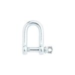Manille droite diall 1. 6 cm en acier Manille droite diall 1. 6 cm en acier