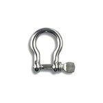 Manille lyre axe 5 mm inox acier inoxydable Manille lyre axe 5 mm inox acier inoxydable