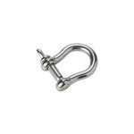 Manille lyre diall inox 0. 8 cm acier inoxydable Manille lyre diall inox 0. 8 cm acier inoxydable