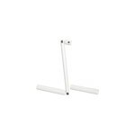 Manivelle en acier blanc ronde protecta Manivelle en acier blanc ronde protecta
