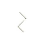 Manivelle sans tige pour volet roulant 100x300mm acbat