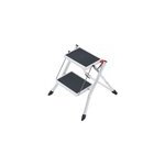 Marchepied pliable 2 marches blanc hailo