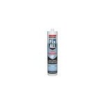 Mastic colle soudal fixall 100% transparent 290ml