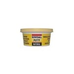 Mastic vitrier non - durcissant coloris naturel 500g soudal Mastic vitrier non - durcissant coloris naturel 500g soudal
