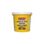 Mastic vitrier soudal blanc 1kg prt  l'emploi