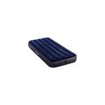 Matelas gonflable 1 personne intex bleu nuit