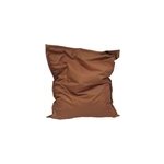 Maxi coussin big - bag uni terracotta 140 x 120 cm easy life