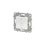 Mcanisme interrupteur va - et - vient de volet roulant schneider electric unica dco blanc