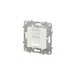 Prise rj45 grade 1 cat 6 stp  vis schneider electric unica dco blanc