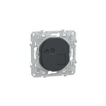 Prise rj45 grade 3 cat 6 stp rseaux vdi schneider electric ovalis anthracite