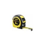 Mètre ruban mesure courte - mesure l. 5m x l. 19mm - non magnétique - marquage simple face - stanley ... Mètre ruban mesure courte - mesure l. 5m x l. 19mm - non magnétique - marquage simple face - stanley ...