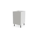 Meuble bas de cuisine avec 1 porte goodhome stevia gris mat l. 50 x h. 72 cm Meuble bas de cuisine avec 1 porte goodhome stevia gris mat l. 50 x h. 72 cm