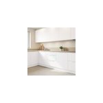 Meuble bas de cuisine avec 1 tiroir et 2 casseroliers goodhome stevia blanc l. 60 x h. 72 cm