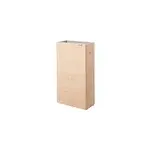 Meuble lave mains � poser l. 44 x h. 79 x p. 23 cm, effet ch�ne, goodhome imandra
