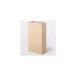 Meuble lave mains suspendu l. 44 x h. 55 x p. 23 cm, effet ch�ne, goodhome imandra