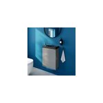 Meuble lave - mains suspendu gris brillant l. 44 cm imandra + plan vasque effet marbre noir, goodhome ... Meuble lave - mains suspendu gris brillant l. 44 cm imandra + plan vasque effet marbre noir, goodhome ...