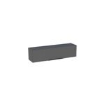 Meuble de salle de bains haut gris anthracite brillant l. 120 x h. 30 x p. 30 cm, pamili Meuble de salle de bains haut gris anthracite brillant l. 120 x h. 30 x p. 30 cm, pamili