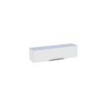 Meuble de salle de bains haut blanc brillant l. 120 x h. 30 x p. 30 cm, pamili Meuble de salle de bains haut blanc brillant l. 120 x h. 30 x p. 30 cm, pamili