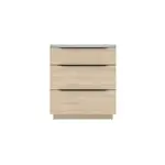 Meuble sous vasque  poser effet bois l. 80 x h. 88 x p. 50 cm, pamili