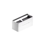 Meuble sous vasque suspendu l. 119 x h. 55 x p. 50, 5 cm, blanc mat, alba