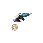 Meuleuse filaire bosch professional avec disque diamant gws 750w 125mm