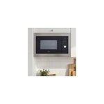 Micro - ondes encastrable cooke & lewis clbimw25leu 25l en inox noir
