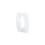 Mini crochets blancs avec bandes blanches command 17006 blancs 6 crochets + 8 bandes