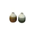 Mini vase dcoratif en mail l. 7, 5 x h. 10, 5cm ornami