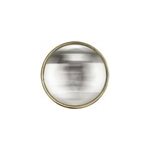 Miroir convexe dor vieilli 60 x ep. 8 cm