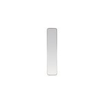 Miroir fin sur pied dor l. 150 x l. 30 cm emde