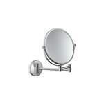Miroir grossissant x 1 et x 3, rond, montage mural, chromé, l. 24, 5 x l. 28, 8 x h. 24, 5 cm, hansgrohe ... Miroir grossissant x 1 et x 3, rond, montage mural, chromé, l. 24, 5 x l. 28, 8 x h. 24, 5 cm, hansgrohe ...