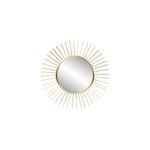Miroir h�lios design dor� �47cm brio