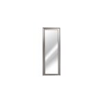 Miroir modern dada art l. 40 x h. 140 cm gris argent