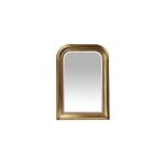 Miroir rectangulaire style vintage effet brillant dor� victoire l. 66 x h. 96 x ep. 10 cm