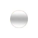 Miroir rond alice m�tal dor� �. 76cm atmosphera cr�ateur d'int�rieur