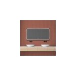 Miroir de salle de bains lumineux led rectangulaire l. 140 x h. 70 cm mpglass denver