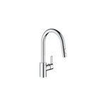 Mitigeur de cuisine avec douchette chrom grohe feel