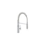 Mitigeur de cuisine avec douchette extractible chromé grohe get pro Mitigeur de cuisine avec douchette extractible chromé grohe get pro