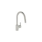Mitigeur de cuisine avec douchette feel supersteel grohe inox bross grohe