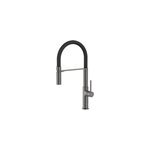 Mitigeur de cuisine gun métal avec douchette essebagno magnet Mitigeur de cuisine gun métal avec douchette essebagno magnet