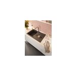 Mitigeur de cuisine haut en laiton chrom� h. 33, 5 cm, cooke & lewis katiki