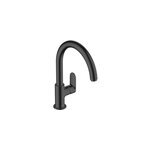 Mitigeur de cuisine en laiton hansgrohe vernis noir mat
