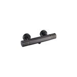 Mitigeur de douche thermostatique mural, gun metal, essebagno carra