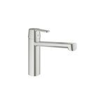 Mitigeur vier de cuisine medium chrome mat grohe