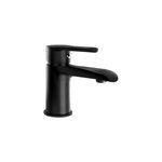 Mitigeur de lavabo h. 11, 9 cm, noir mat, kramer king