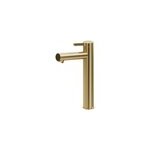 Mitigeur de lavabo avec mousseur orientable, taille xl, dor, h. 25, 7 cm, goodhome maza