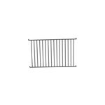 Module  barreaux pour barrire de piscine en aluminium gris 2m