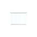 Module en verre pour barrière de piscine en aluminium blanc 1, 5m Module en verre pour barrière de piscine en aluminium blanc 1, 5m