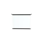 Module en verre pour barrière de piscine en aluminium gris 1, 5m Module en verre pour barrière de piscine en aluminium gris 1, 5m